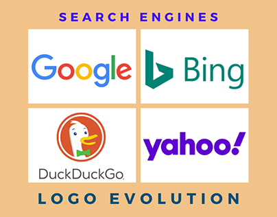 Search Engine Logo Evolution