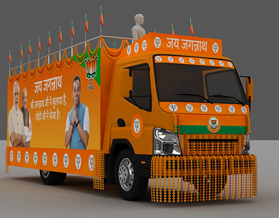 BJP ELECTION CAMPAIGN TRUCK