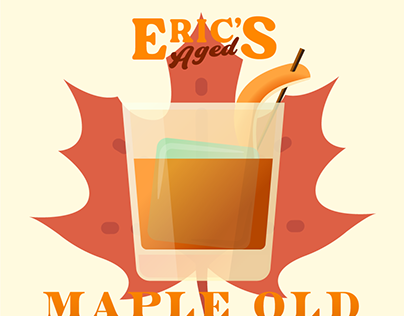 Eric's Aged Cocktail Labels