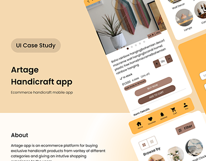 UI Case Study for iOS - Artage