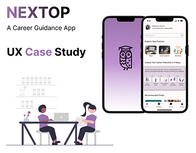Project thumbnail - UX Case Study- Career Guidance App