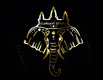 Animation Logo Elephant temple