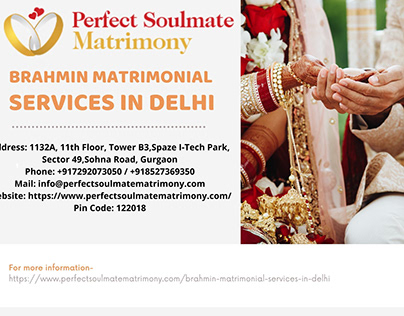 Best Brahmin Matrimonial Services in Delhi