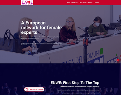 European Network for Women Excellence website