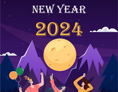 New year poster 2024