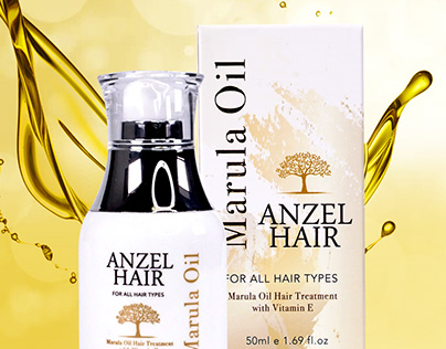 Anzel Hair Marula Oil Packaging