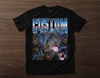 Dog Bootleg Tshirt Design