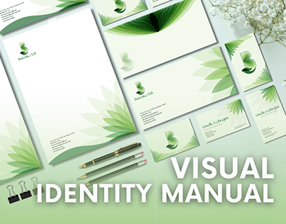 Visual identity manual & Logo redesign - Botánica Lab