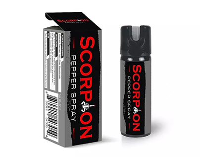 Scorpion Pepper Spray Packaging