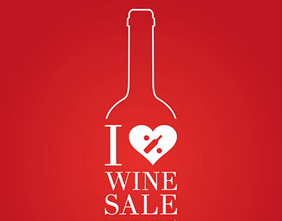 I Love Wine Sale