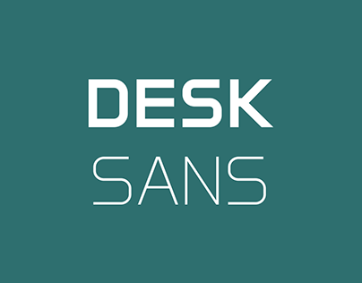 Desk Sans Typeface
