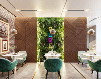 Restaurant design for PURE Hotel