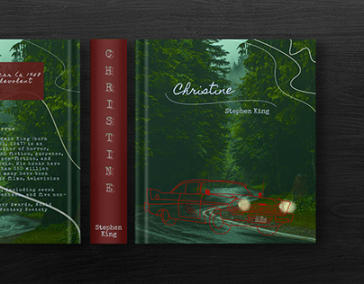 Cover design for book