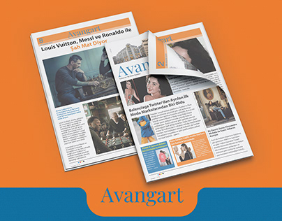 Avangart Gazete Tasarımı