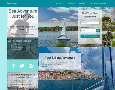 Yacht Tours Travel Site
