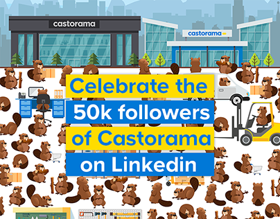 Celebrate the 50k followers of Castorama