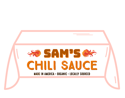 Sam's Chili Sauce - Trade Show Graphics
