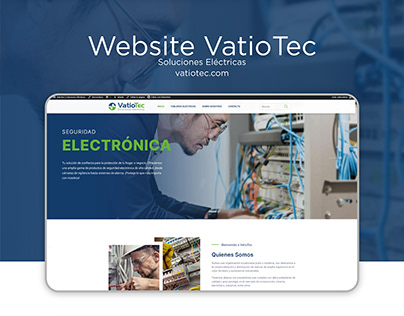 Website VatioTec | Soluciones Eléctricas