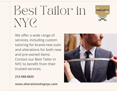 Best Tailor in NYC