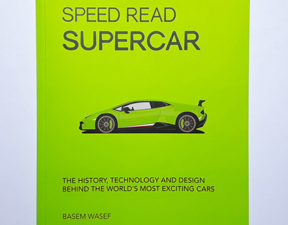 Speed Read Supercar Book illustration