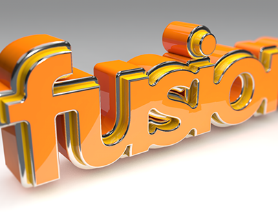 Fusion Design Studio logo rendering
