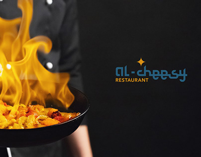 Alcheesy Restaurant Logo design & Branding