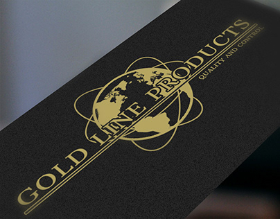 Export company - Gold Line Products. Logotype