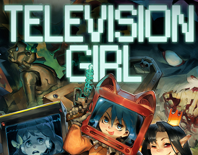 [Illustration] Television Girl