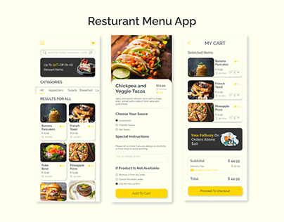 Project thumbnail - Resturant App
