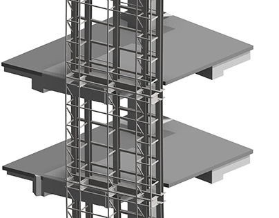 3D MODEL STEEL STRUCTURE OF MARITIME TOWER INDONESIA