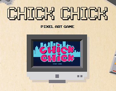 04.b Character design + Game design "Chick Chick"