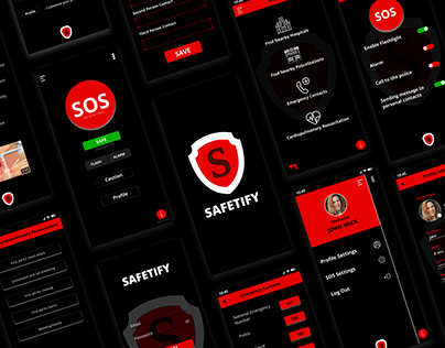 Safetify - An app based on Women Safety