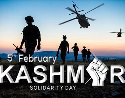 5th February Kashmir Solidarity Day With English Text