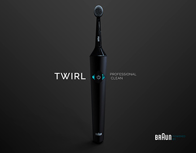 Twirl | Electric Toothbrush Concept for Braun