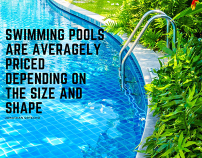 Swimming pool are averagely depend