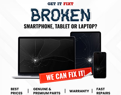 We can fixt it broken phones, tablet & laptops