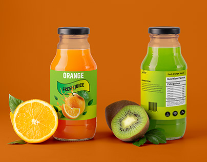 Juice Label Design