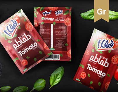 Viva Tomato Puree Packaging