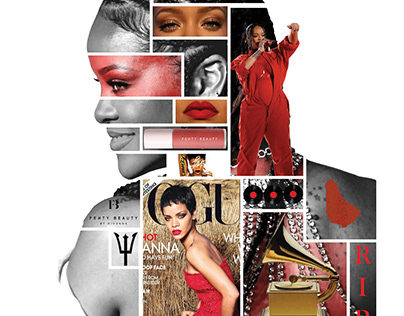 Rihanna Collage