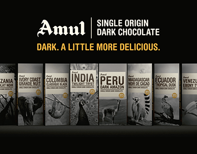 Amul Single Origin Dark Chocolate Ad #WorldChocolateDay