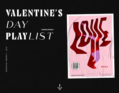 Valentine's day playlist / Personal project