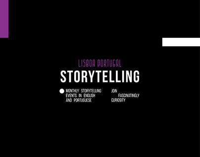 Storytelling Lisboa Redesign Website