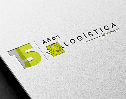 Logo 15 Años Logística Falabella Colombia