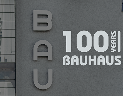 100 YEARS BAUHAUS