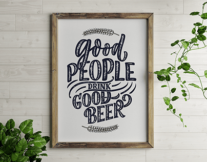 Good people drink good beer SVG