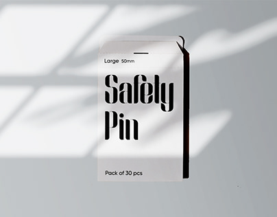 Project thumbnail - Safety Pin Packaging Design