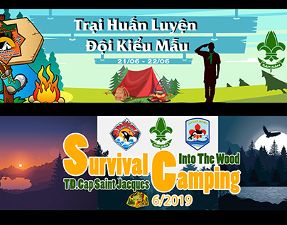 Banner Survival Camp Scout