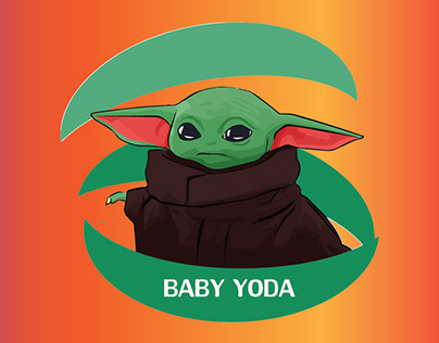 Baby Yoda Vector