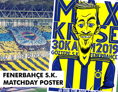 Matchday Poster Fenerbahçe S.K.