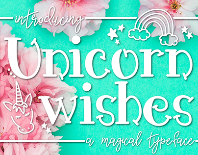 FREE Unicorn Wishes: A Magical Font
